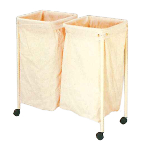 SURGICAL SOILED LINEN RACK -DOUBLE BAG